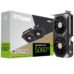 ���������� Zotac RTX5060Ti AMP 8GB GDDR7 128bit 3xDP HDMI 2FAN MEDIUM PACK (ZT-B50610F-10M) ������