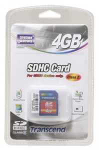     Transcend SDHC 4Gb - 