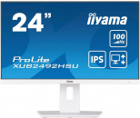 ������� 23.8" Iiyama ProLite XUB2492HSU-W6 ����� 1920x1080, 100Hz, IPS LED, 0.4ms, HDMI/M/M/DP/USB