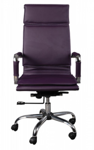 Кресло компьютерное Бюрократ CH-993-Low-V/purple, фиолетовое