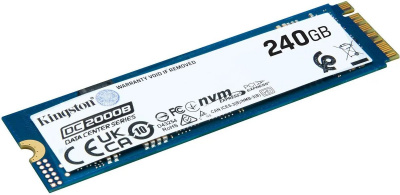 SSD- Kingston PCIe 4.0 x4 240GB (SEDC2000BM8/240G)  DC2000B M.2 2280 0.4 DWPD