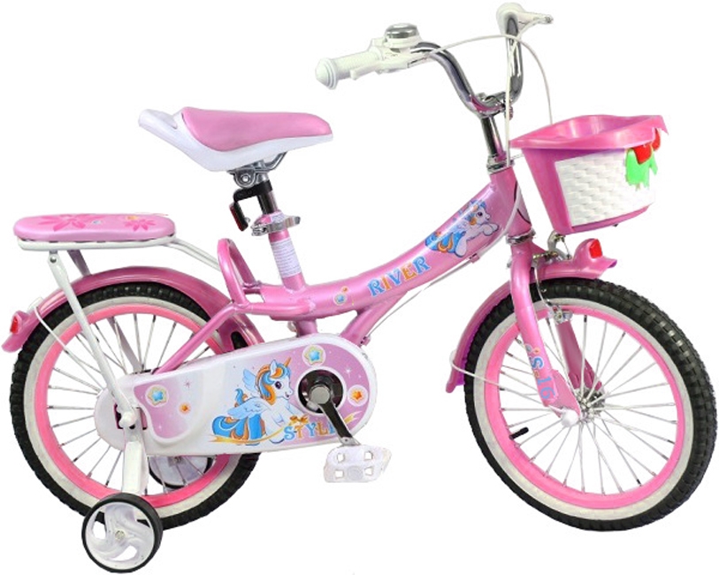 Велик для девочек. Детский велосипед RIVERBIKE-S 16 розовый - RIVERBIKE-S-Pink 16. Велосипед стелс 16 дюймов для девочки с корзинкой. Велосипед малыш 02п розовый. Велосипед Активель 16 дюймов.