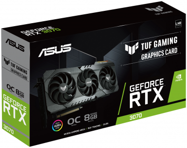  ASUS PCI Express 4.0 NVIDIA GeForce RTX 3070 8192 GDDR6 (TUF-RTX3070-O8G-V2-GAMING)