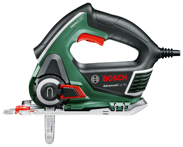 Пила лобзиковая электрическая. Bosch advancedcut 50 пилка. лобзик bosch miq-50. мини цепная пила к электролобзику bosch. мини пила бош.