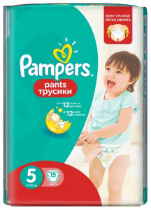   - Pampers (11-18) 15/,  / - 