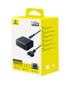 �������� ���������� Baseus EnerFill FH21, 4x USB-C, 2x USB-A, 120W, ������