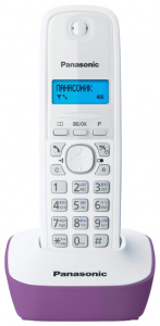 ���� ������ ������������ DECT Panasonic KX-TG1611RUF Purple/White ��������-�������� ������������