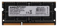   AMD R3 Value Series Black DDR3 SO-DIMM 4GB 1333MHz