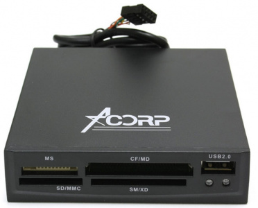 Фото товара Картридер Acorp CRIP200-B интернет-магазина ТопКомпьютер