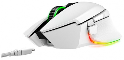 ���� ���� Razer Basilisk V3 Pro White ��������-�������� ������������
