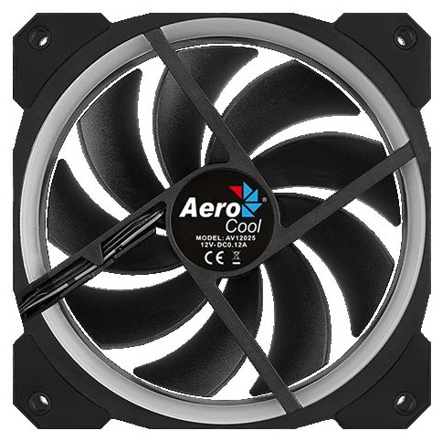 Схема установки вентиляторов aerocool syclone Корпусной вентилятор AeroCool Orbit 120 для корпуса * СЖО: нет * Вентилятор(ы): 