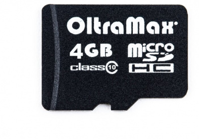    OltraMax MicroSDHC 4GB Class10,  SD - 