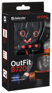    Defender OutFit B720 black/red - 