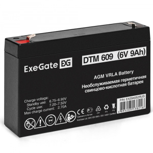     ExeGate DTM 609 EX294052RUS 6V 9Ah - 