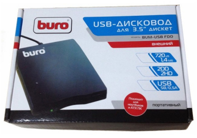    FDD Buro BUM-USB, Black - 