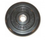    MB Barbell MB-PltB51-2,5, black