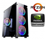 ��������� ���� TopComp AK 121970776 Ryzen 5 3600/8Gb/SSD240/GT 1030 2Gb/WIN10������� black