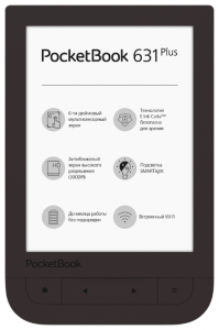  PocketBook 631 Plus Touch HD 2 black