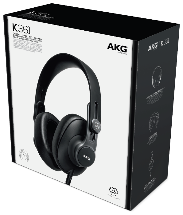 AKG Professional Audio Headphone K361 15 28000 32