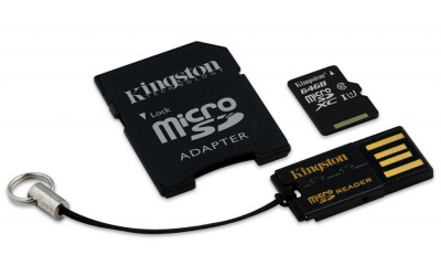     Kingston microSDXC 64Gb UHS-I Mobility Kit - 