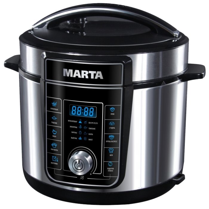 Мультиварка MARTA MT-4314 CERAMIC светлый циркон MT-4314 CM светлый циркон - куп