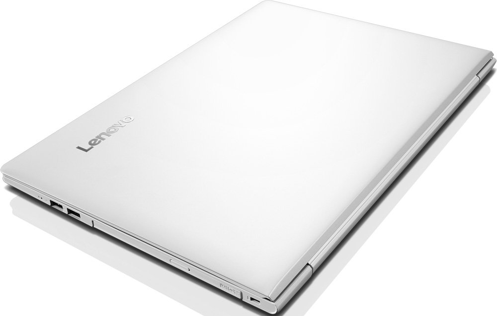 Ноутбук Lenovo 510-15IKB White, (80SV004NRK) Intel Core i5-7200U