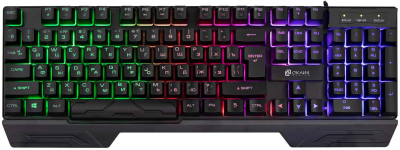 ���� ������ ���������� Oklick 709G, black, USB LED ��������-�������� ������������