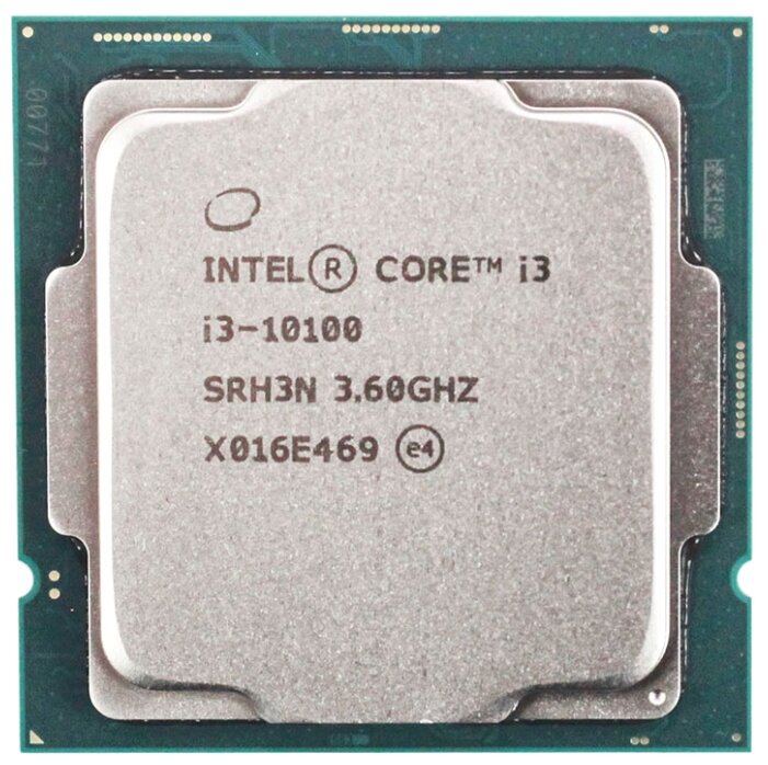 Процессор Intel Core i3-10100 сокет LGA1200; Comet Lake-S; ядер 4; 14 ...