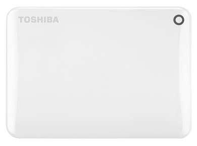      Toshiba Canvio Connect II 1TB, White - 