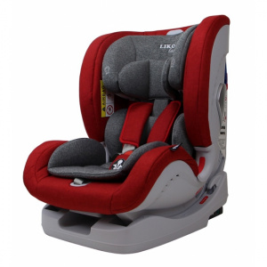     1-2-3 (9-36 ) Liko Baby Sprinter Isofix red/grey - 