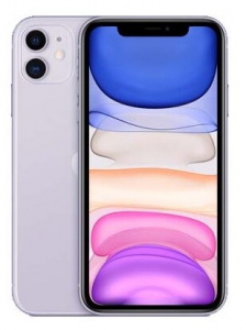    Apple iPhone 11 64GB (MWLX2RU/A), Purple - 
