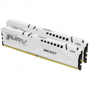   Kingston 2x16Gb DDR5 DIMM 5600MHz Fury Beast White KF556C40BWK2-32