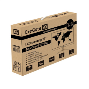 ���� ������ ������� 27" ExeGate SmartView ES2707A black ��������-�������� ������������