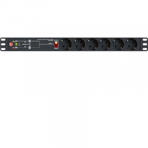   Elemy ATS, 220, 8A, C14 x 2,  (6) Schuko