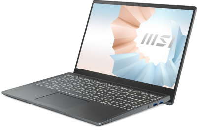  MSI Modern 14 B11MOU-636RU (9S7-14D334-636) 14"FHD/i5 1155G7/8Gb/SSD 512Gb/Intel Iris Xe graphics/Win10/Grey