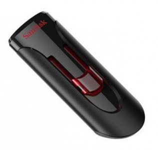    SanDisk Cruzer Glide SDCZ600-256G-G35, black / red - 