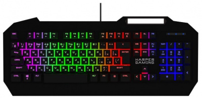 ���� ������ ���������� Harper Gaming Fulcrum GKB-20 ��������-�������� ������������