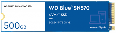 SSD- Western Digital (WDS500G3B0C) 500GB, blue