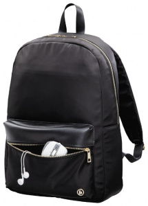  Hama Mission Notebook Backpack 14 black/golden