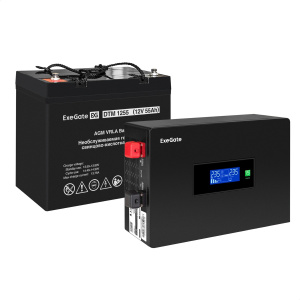 ���� ������ ��� ExeGate EX295993RUS + ������� 55A� EX285667RUS IdealSine SR-1000.LCD.2SH ��������-�������� ������������