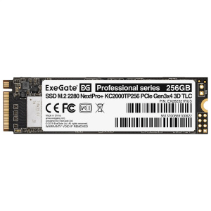 SSD- ExeGate Next Pro+ 256GB M.2 EX280472RUS