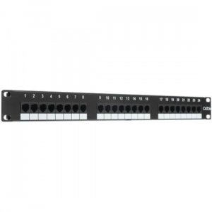 - Lanmaster NM-PPU24C 19" 2U 24xRJ45 .5e UTP