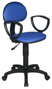 Кресло компьютерное Бюрократ CH-213AXN/12-191, black-blue