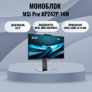 �������� MSI Pro AP242P 14M AiO Core i3-14100/8Gb/23,8"/256GB/Intel UHD/WirelessKB&mouse/noOS