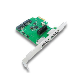 SATA- Speed Dragon EST10A-1  2x HDD (2x SATA-III, 2x eSATA, PCI-E x1)