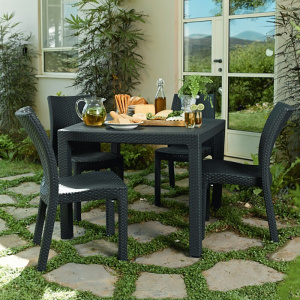 ���� ������ ���� Keter Quartet, 95�95 ��, graphite ��������-�������� ������������
