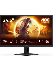 ���� ������ ������� AOC 24,5" 25G4SRE, 16:9, Fast IPS, FHD, 1ms, 400cd, 300Hz, HDMI, DP ��������-�������� ������������
