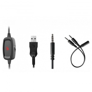 ���� ������ �������� A4Tech Bloody G535P 2� black-silver ��������-�������� ������������