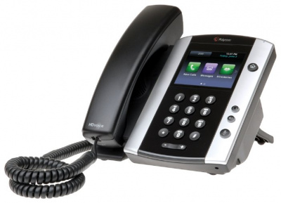   VoIP- Polycom VVX 500, Silver-black - 