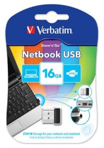 ���� ������ ������ Verbatim Netbook USB Drive 16Gb ��������-�������� ������������